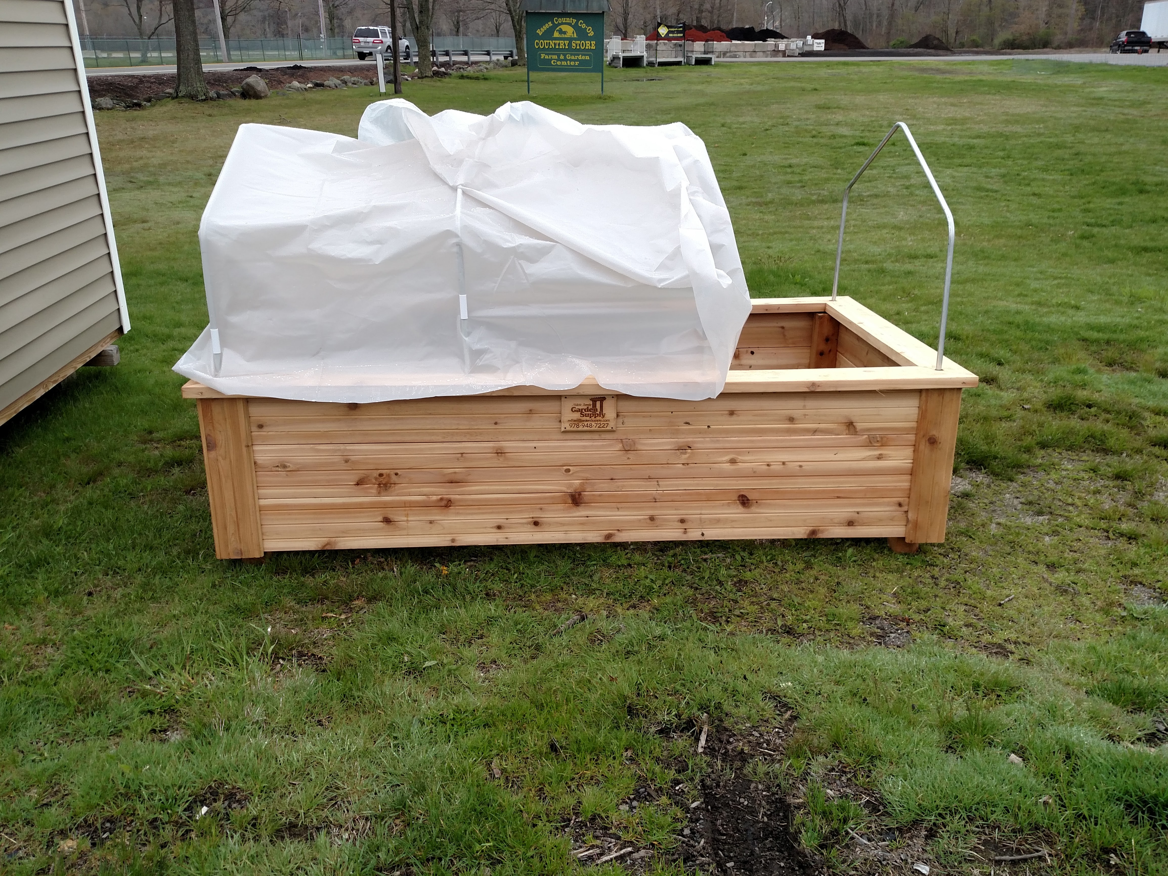 GB Raised Garden Bed System with optional hoop kit